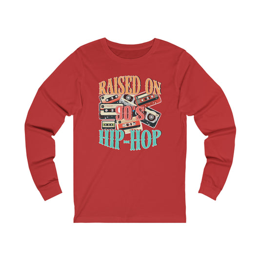 'RAISED ON 90s HIP HOP' LONG SLEEVE