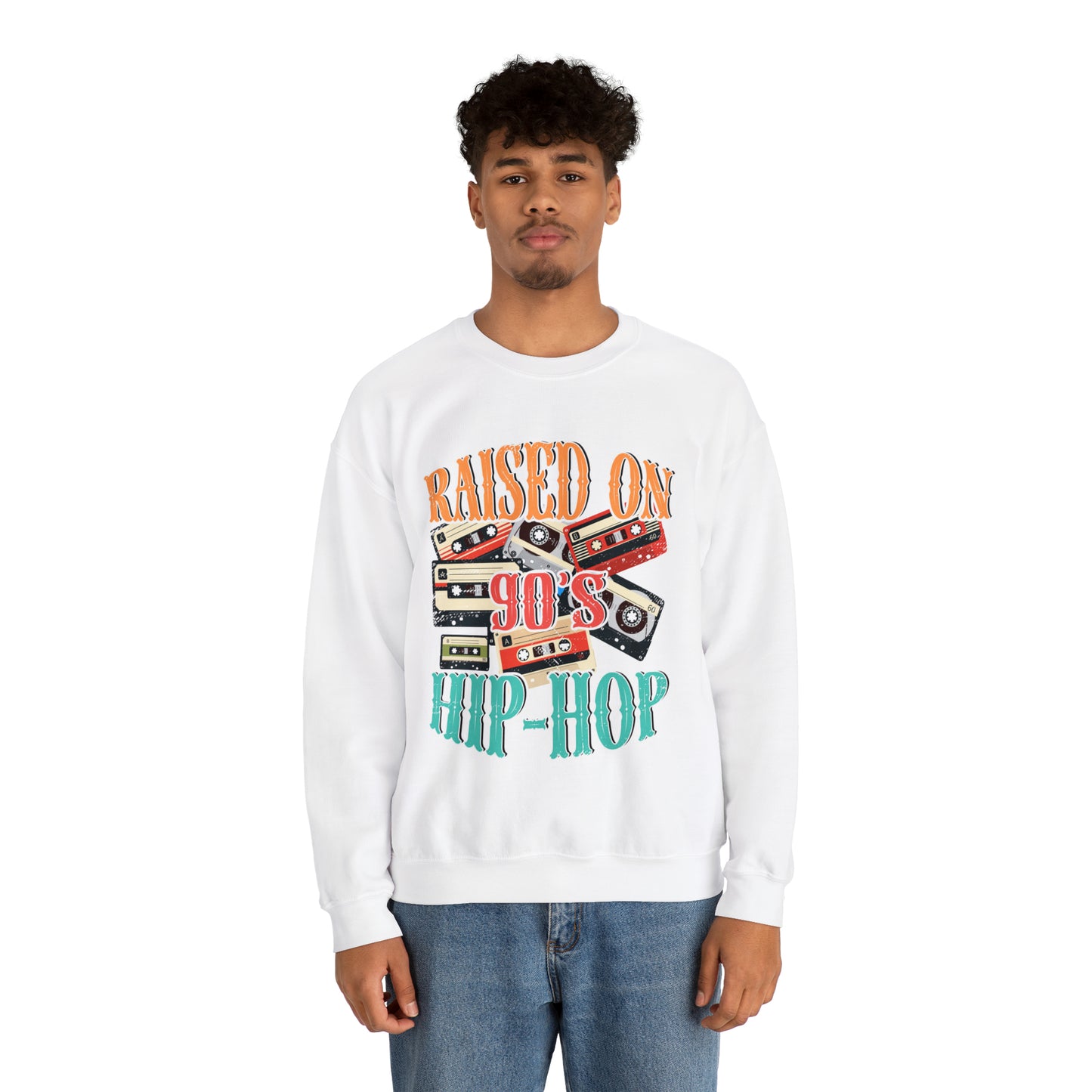 'RAISED ON 90s HIP HOP' SWEATSHIRT