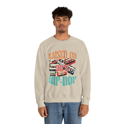 'RAISED ON 90s HIP HOP' SWEATSHIRT