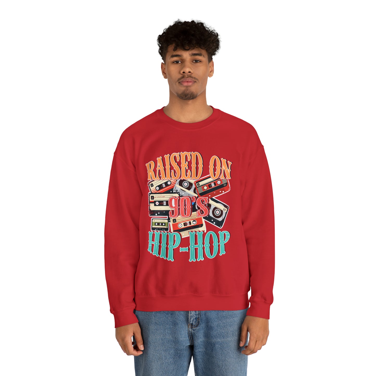 'RAISED ON 90s HIP HOP' SWEATSHIRT