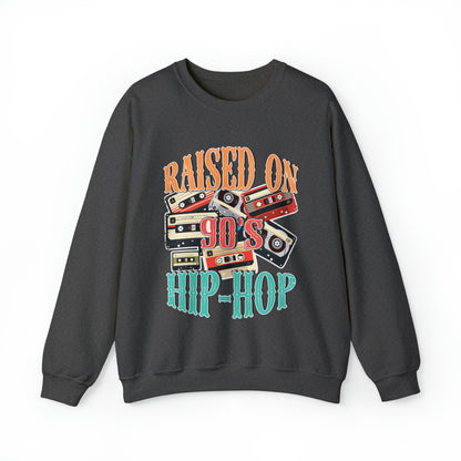 'RAISED ON 90s HIP HOP' SWEATSHIRT