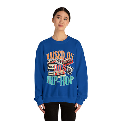 'RAISED ON 90s HIP HOP' SWEATSHIRT