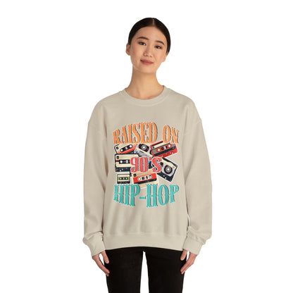 'RAISED ON 90s HIP HOP' SWEATSHIRT