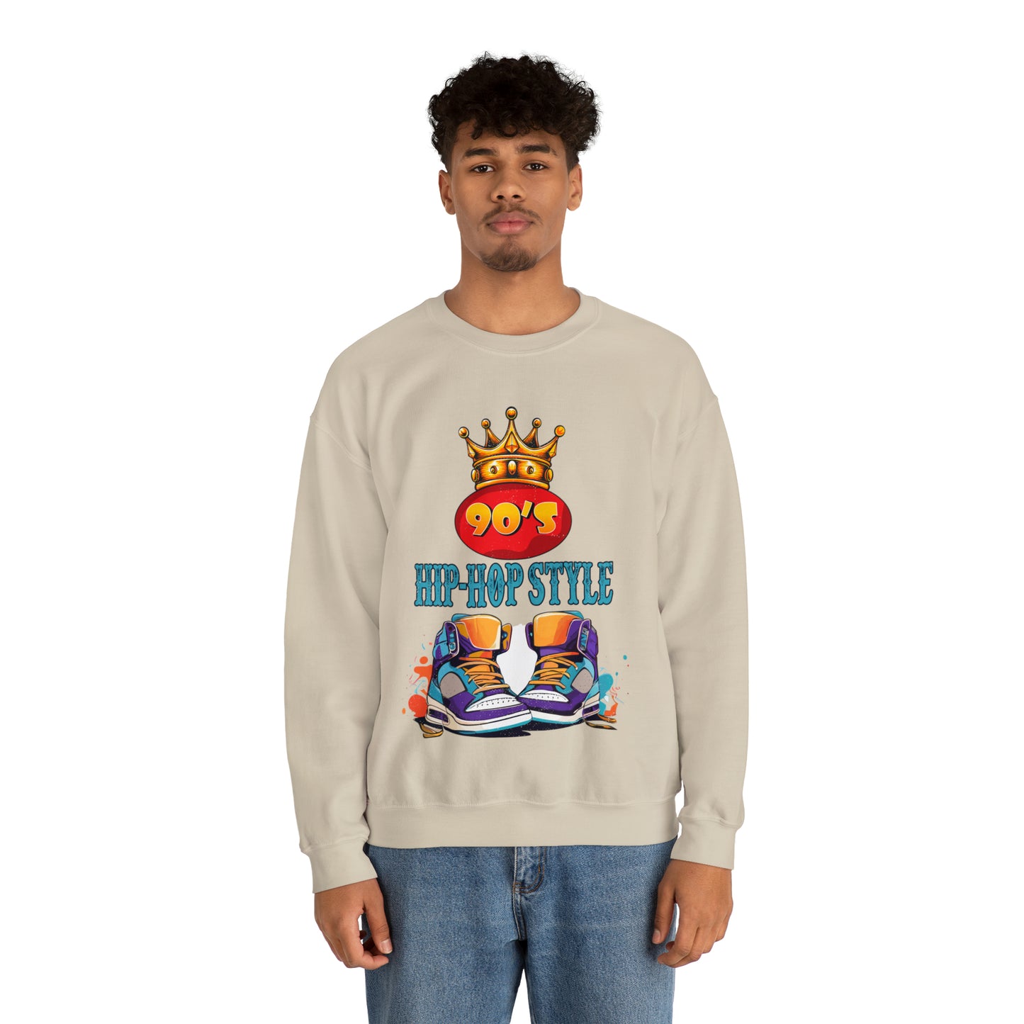 '90s HIP HOP STYLE' SWEATSHIRT