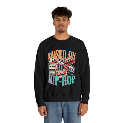 'RAISED ON 90s HIP HOP' SWEATSHIRT