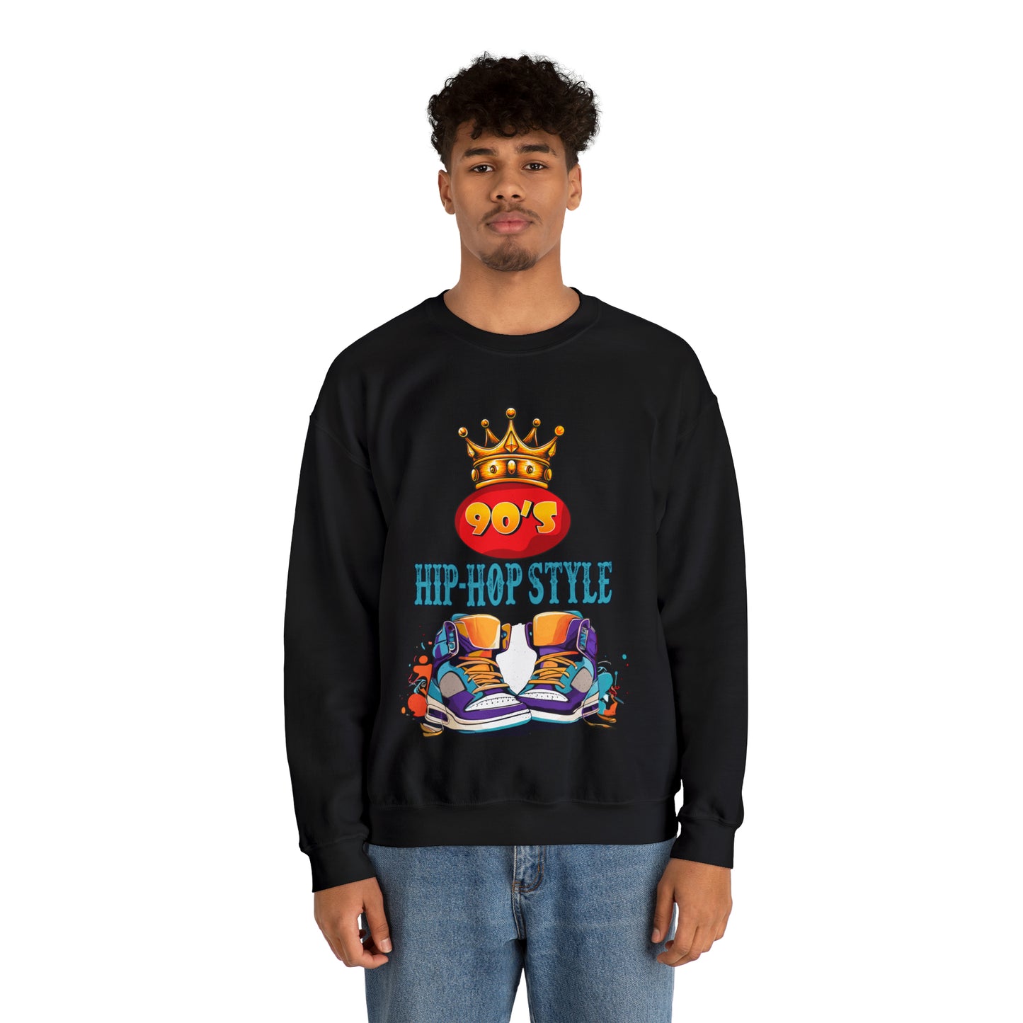 '90s HIP HOP STYLE' SWEATSHIRT